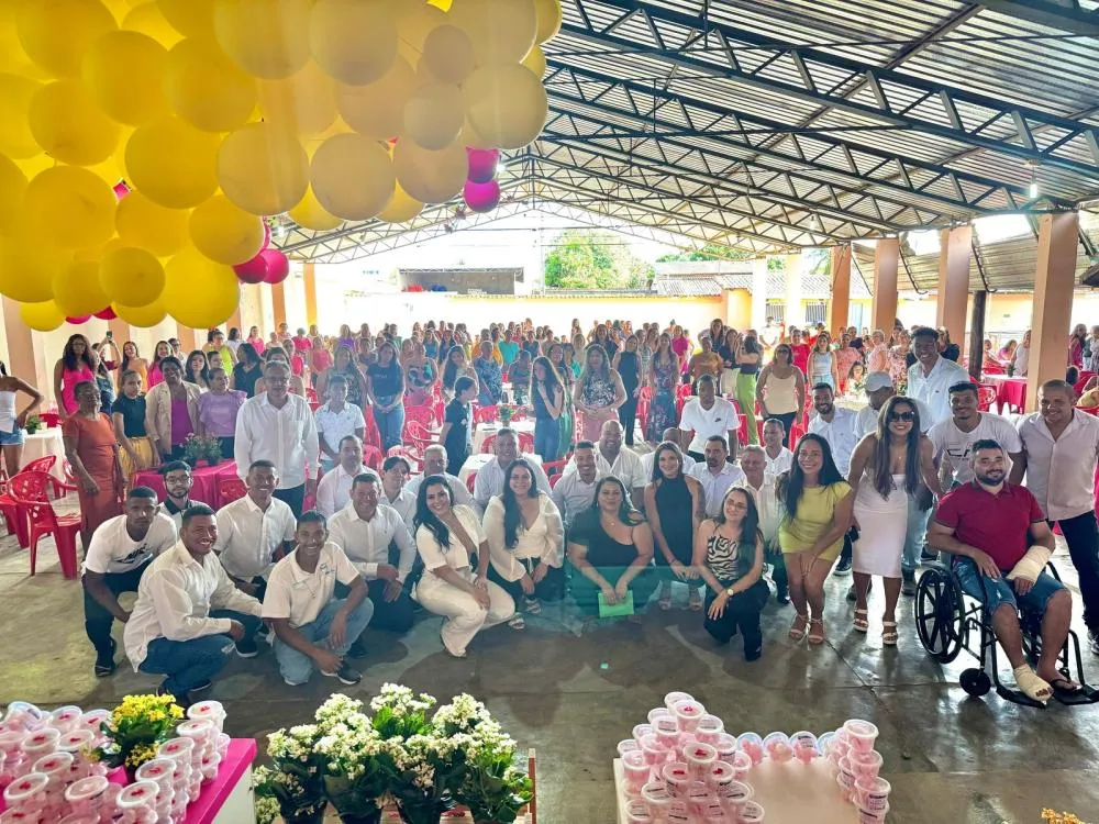 A festa foi aberta ao público e contou com a presença de servidores municipais e comunidade em geral – Foto: Ascom / Prefeitura