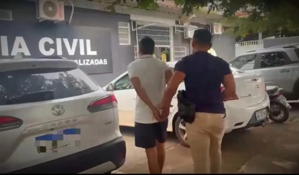 O homem foi encaminhado de volta para a unidade prisional - Foto: Divulgação PCTO 