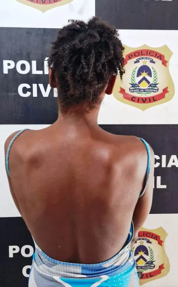 Mulher apontada como autora de homicídio é presa pela Polícia Civil em Gurupi - Foto: DICOM SSP TO