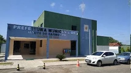 Sede da Prefeitura de Monte do Carmo – Foto: Reprodução 