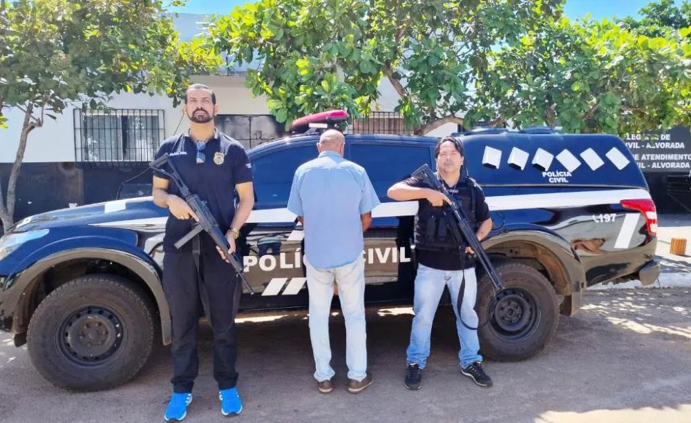 Polícia Civil do Tocantins prende forgido por violência doméstica em Alvorada - Foto: Divulgação PC/TO