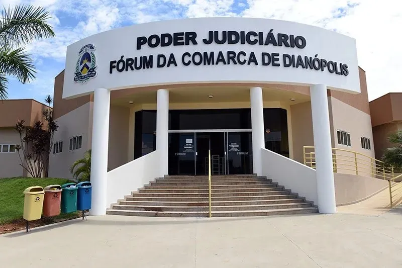 Sede do Fórum da Comarca de Dianópolis - Foto: Divukgação 