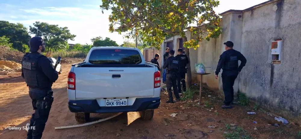 Operação Renorcrim foi realizada pela Polícia Civil em Araguaçu - Foto: Divulgação / SSPTO