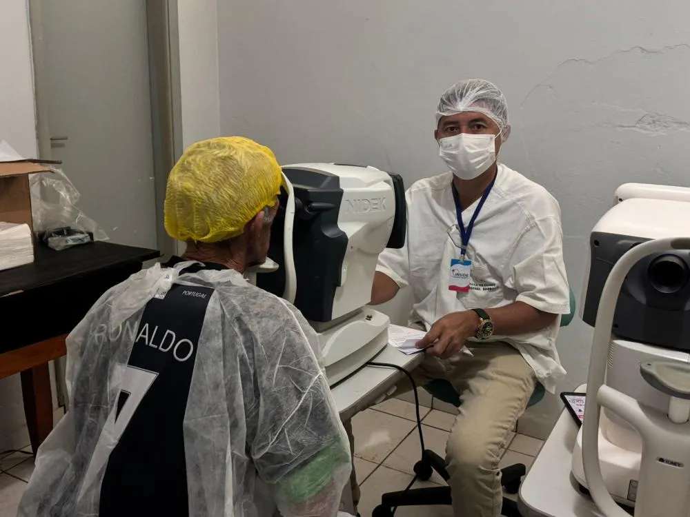 Ao todo, 240 pacientes serão beneficiados com procedimentos de correção de catarata e pterígio – Foto: Allessandro Ferreira / Agência Tocantins