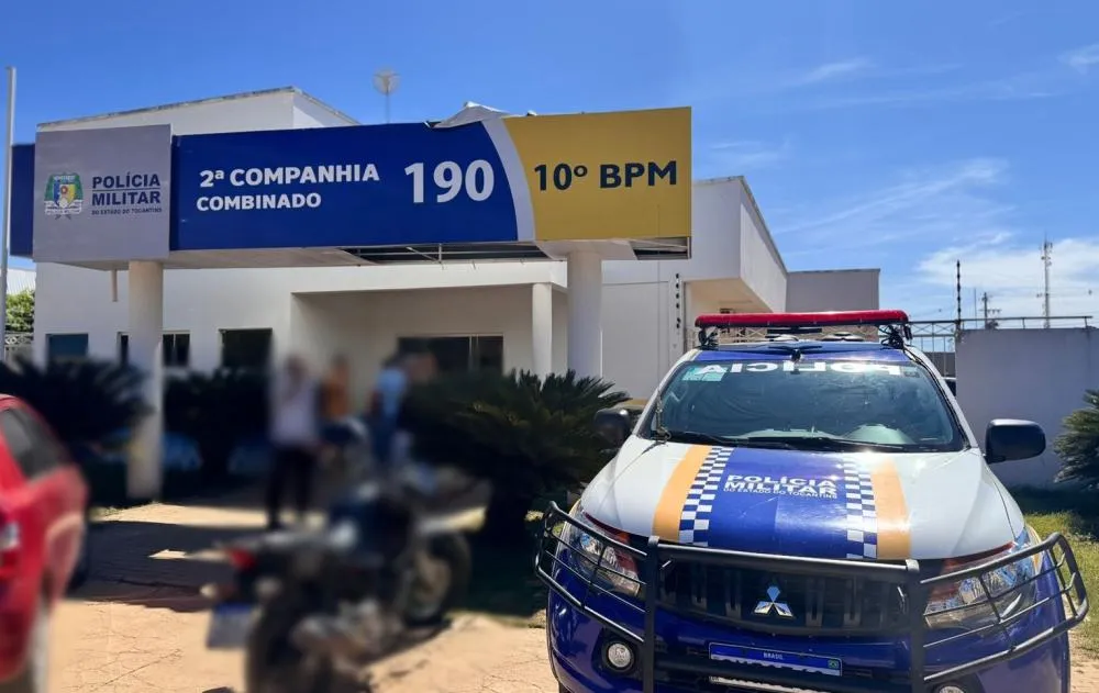 Sede da 2ª Companhia do 10º BPM da Polícia Militar em Combinado – Foto: Allessandro Ferreira / Agência Tocantins 