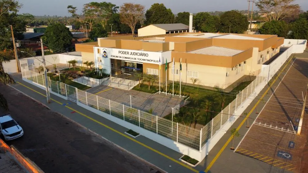 Sede do Fórum da Comarca de Tocantinópolis - Foto: Divulgação 