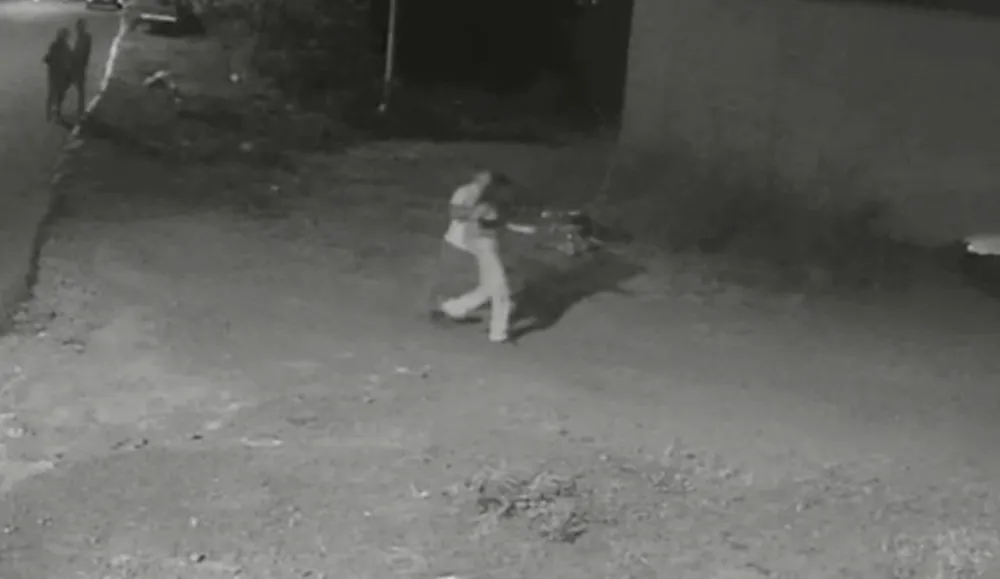 Parte das agressões foram registradas por câmeras de segurança instaladas em imóveis e empresas da cidade – Foto: Reprodução / Agência Tocantins