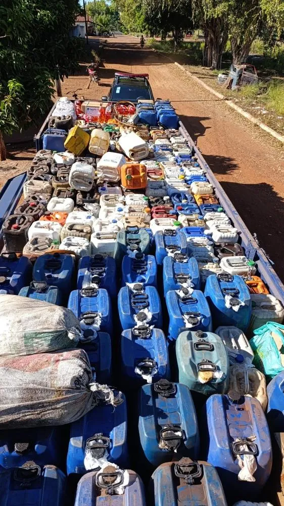 Em Araguatins, Polícia Civil do Tocantins desarticula comércio clandestino de combustíveis e agrotóxicos e esclarece furto de gado - Foto: Divulgação PC/TO