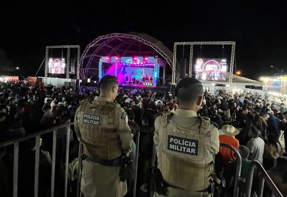 Público lotou os show durante as festividades. - Foto: Ascom 10° BPM