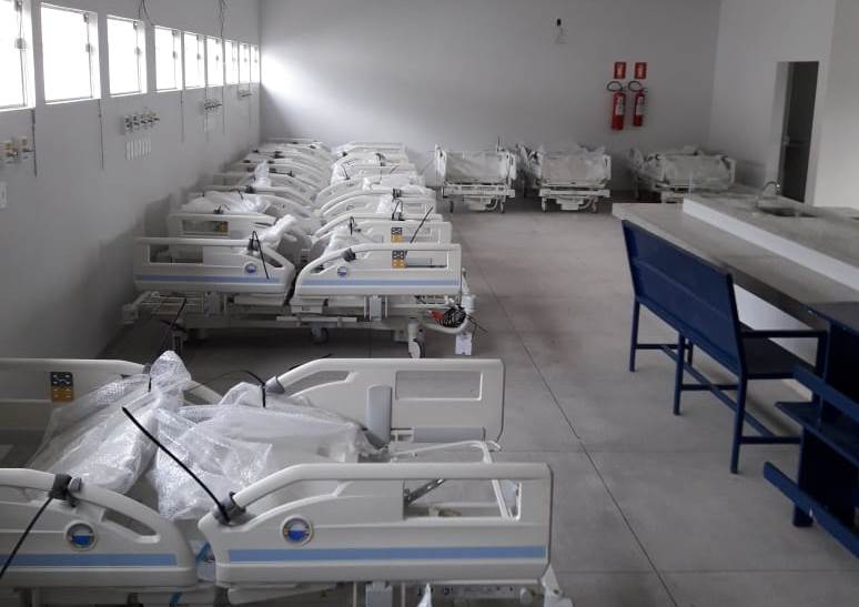 leitos de UTI entregues solicitados pelo Deputado Amélio Cayres - Foto: Divulgação 