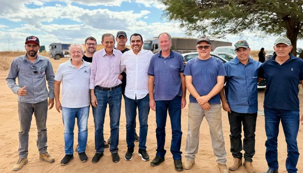  Governador Wanderlei Barbosa anuncia autorização de ordem de serviço para a pavimentação de 14 km da TO-110, na região da Garganta, divisa com a Bahia - Foto: Fagner Rodrigues/Governo do Tocantins 