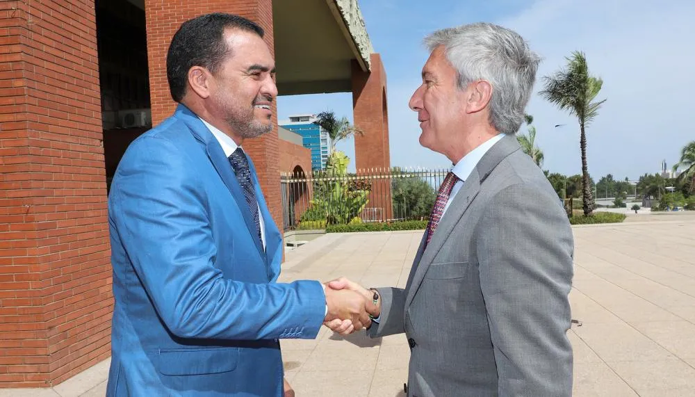 Governador Wanderlei Barbosa recebeu o embaixador de Portugal, Luís Faro Ramos, no Palácio Araguaia - Foto: Esequias Araújo/Governo do Tocantins 