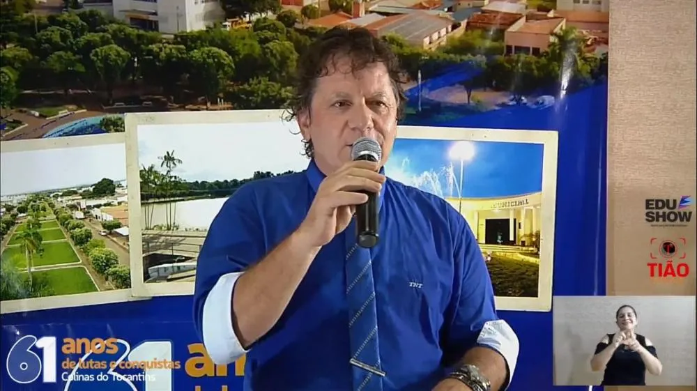 Josemar Carlos Casarin, conhecido como Dr. Kasarim (UB) Prefeito de Colinas do Tocantins – Foto: Divulgação 