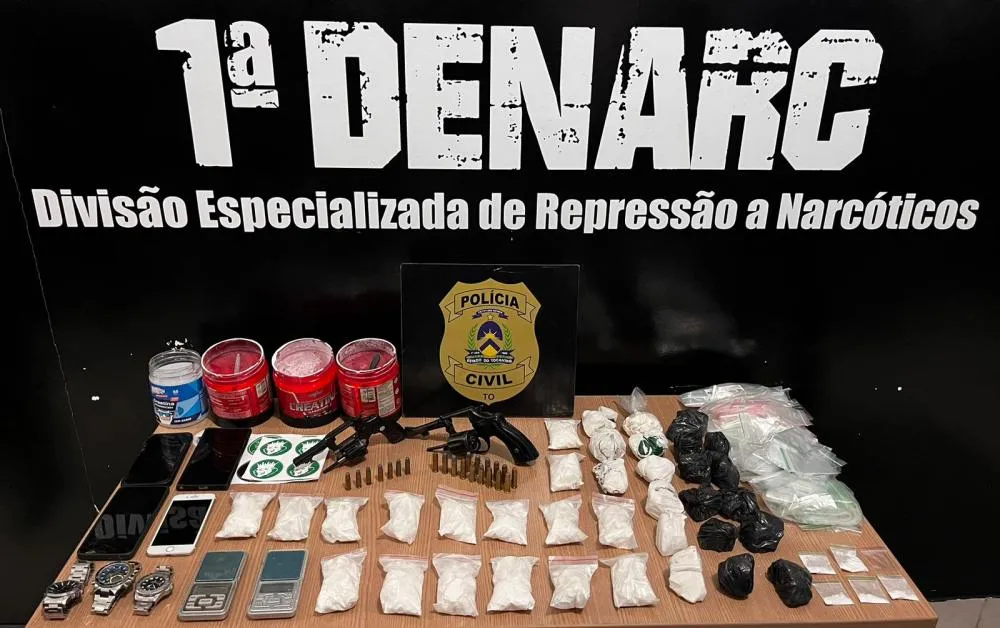 Delivery de drogas que abasteceria classe media alta em Palmas é fechado pela Polícia Civil