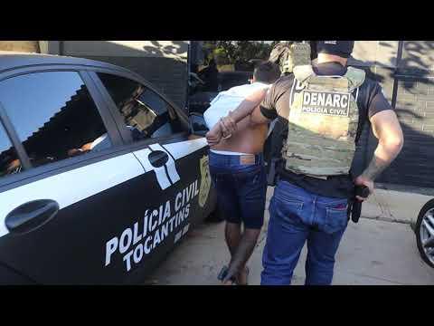 Membros de facção criminosa são presos com armas e drogas durante operação da Denarc em Palmas 