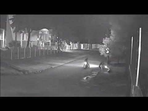 Vídeo mostra momento em Fabyana é assassinada a tiros em calçada próxima a escola no Aureny III, em Palmas