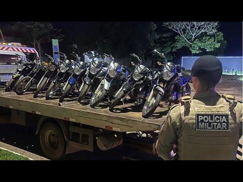 Operação “Duas Rodas” | Polícia Militar apreende motocicletas e combate crimes de trânsito em Palmas